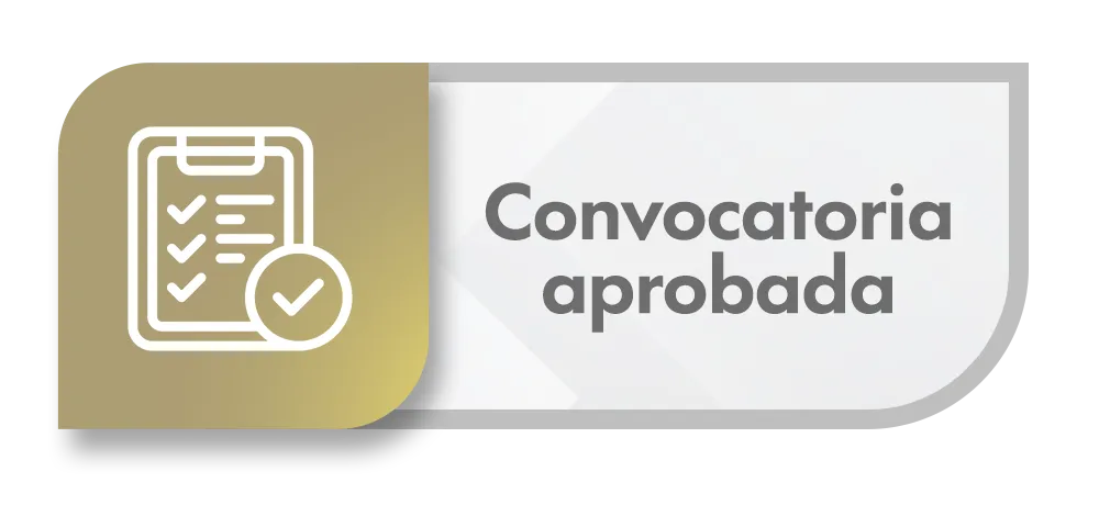 Convocatoria aprobada