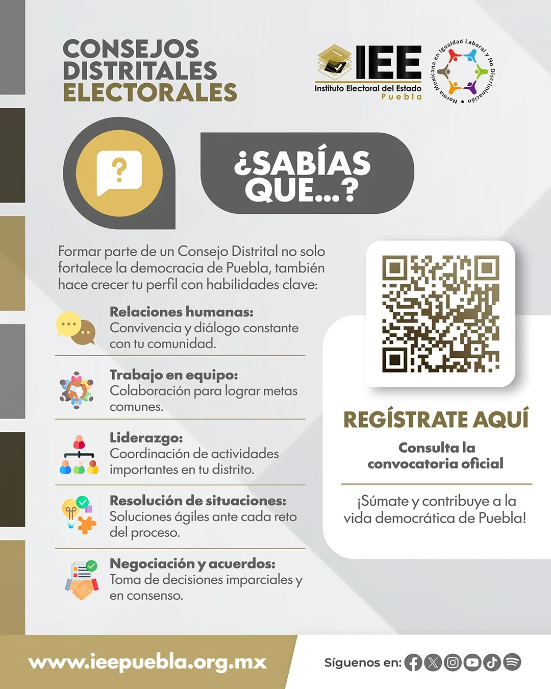 ¿Por qué son tan importantes los Consejos Distritales? Quienes los integran ayudan a organizar, cuidar y dar transparencia a cada etapa del proceso electoral.